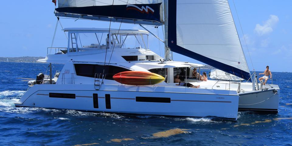 Moorings Crewed 5800 Master - 6 Cabin Catamaran | The Moorings